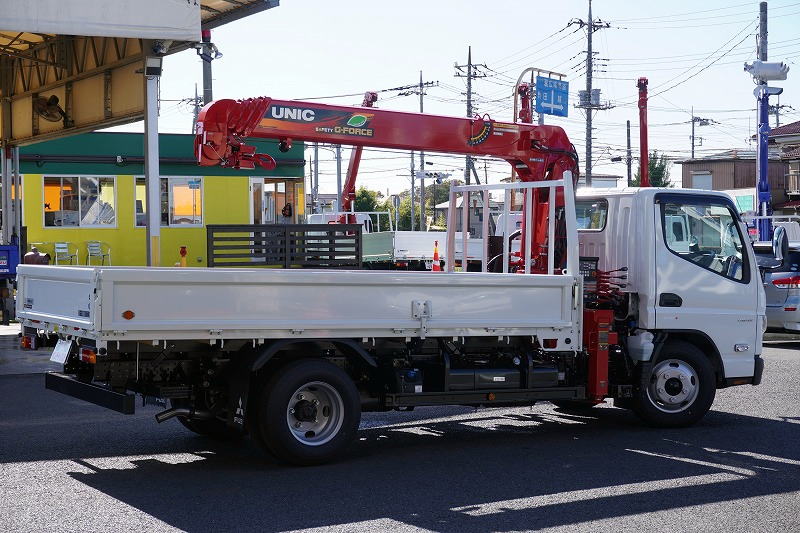 （未使用）　キャンター　「標準幅　ロング」　４段クレーン　積載３０００ｋｇ　古河ユニック製　ラジコン　フックイン　２．９３ｔ吊　セイコーラック　左電格ミラー　坂道発進補助　ＬＥＤヘッドライト　スマートキー　衝突軽減ブレーキ　車線逸脱警報　５速ＭＴ！　車検「Ｒ７年９月まで！」6