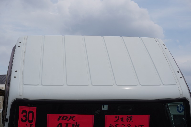 キャンター　１０尺　アルミバン　積載２０００ｋｇ　跳ね上げ式　垂直パワーゲート　ラッシング２段　バックカメラ　社外ナビ　ＥＴＣ２．０　左電格ミラー　キーレス　衝突軽減ブレーキ　車線逸脱警報　パブコ製　全高２．８ｍ以下　ＡＴ車！準中型（５トン限定）免許対応！希少車！！16