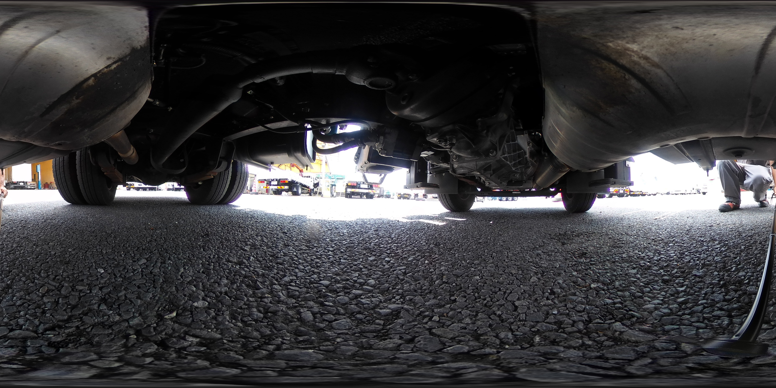 キャンター 高所作業車 アイチ製(SB10A) 最大地上高9.7m FRPバケット バケット積載荷重200kg 積載250kg 工具入れ ジョイスティックタイプ アワーメーター:2425h 左電格ミラー 社外ナビ ワンセグTV バックカメラ ETC フォグランプ 通信工事仕様!AT車!1
