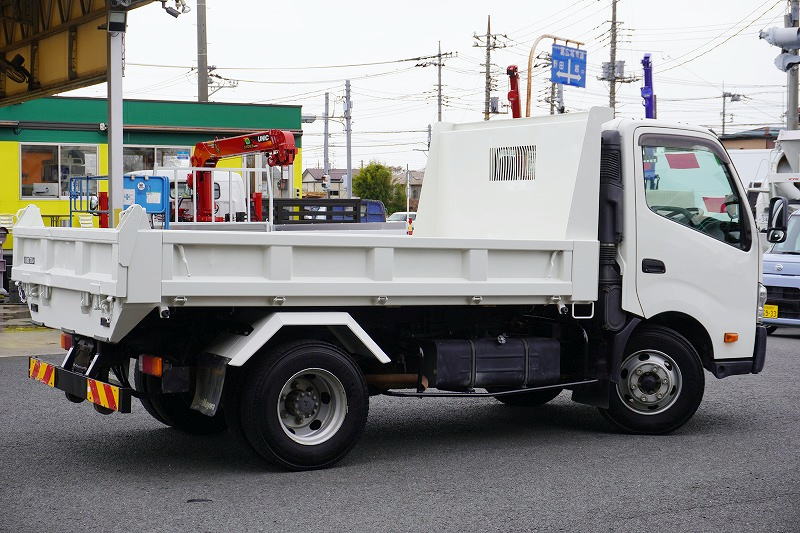デュトロ　「ワイド」　強化　ローダーダンプ　新明和製　三方開　積載３７００ｋｇ　スライド用ラジコン　ダンプピン　左電格ミラー　ＥＴＣ　６速ＭＴ！6