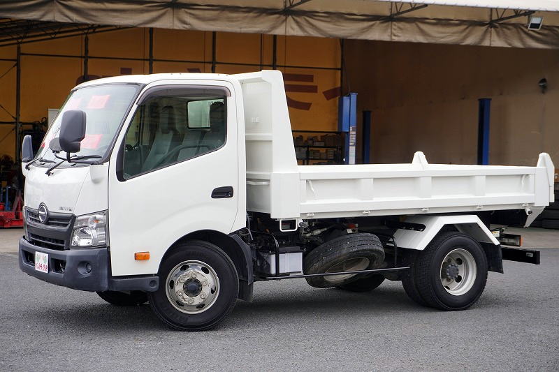 デュトロ　「ワイド」　強化　ローダーダンプ　新明和製　三方開　積載３７００ｋｇ　スライド用ラジコン　ダンプピン　左電格ミラー　ＥＴＣ　６速ＭＴ！7