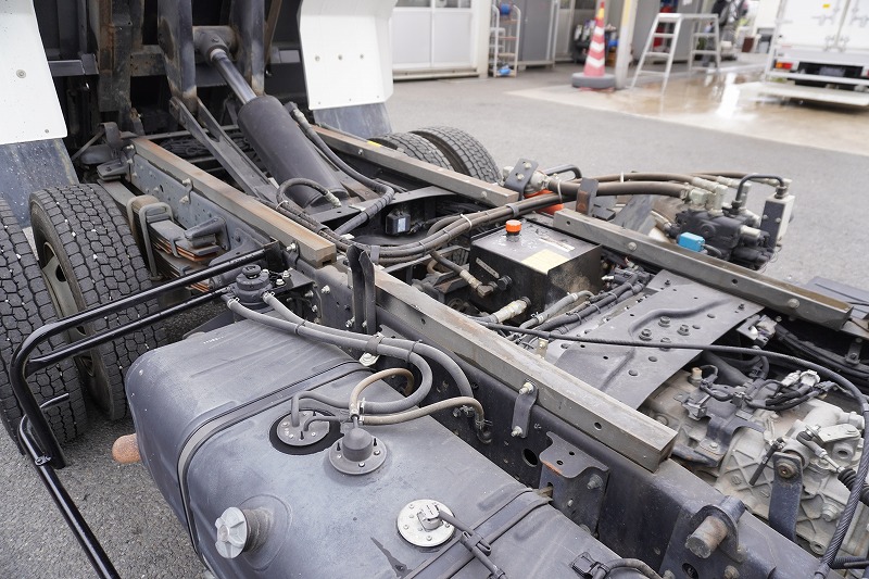 デュトロ　「ワイド」　強化　ローダーダンプ　新明和製　三方開　積載３７００ｋｇ　スライド用ラジコン　ダンプピン　左電格ミラー　ＥＴＣ　６速ＭＴ！25