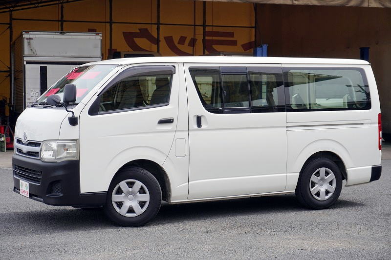 ハイエース　ロング　ＤＸ　５ドア　ガソリン車　３～６人乗り　トヨタ車体製パワーゲート　小窓　ワンオーナー！低走行！ＡＴ車！！7