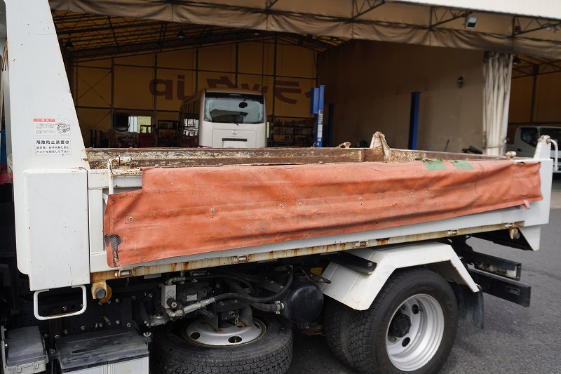 エルフ　「標準幅」　強化　ローダーダンプ　新明和製　三方開　積載３０００ｋｇ　手動コボレーン　ダンプピン　ＥＴＣ　左電格ミラー　ＡＴ車！26