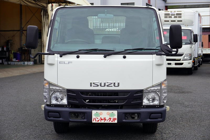 エルフ　「標準幅」　強化　ローダーダンプ　新明和製　三方開　積載３０００ｋｇ　手動コボレーン　ダンプピン　ＥＴＣ　左電格ミラー　ＡＴ車！0