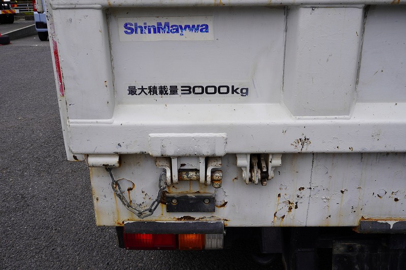 エルフ　「標準幅」　強化　ローダーダンプ　新明和製　三方開　積載３０００ｋｇ　手動コボレーン　ダンプピン　ＥＴＣ　左電格ミラー　ＡＴ車！22