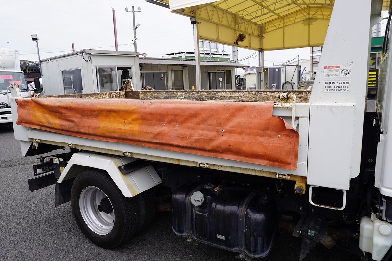 エルフ　「標準幅」　強化　ローダーダンプ　新明和製　三方開　積載３０００ｋｇ　手動コボレーン　ダンプピン　ＥＴＣ　左電格ミラー　ＡＴ車！28