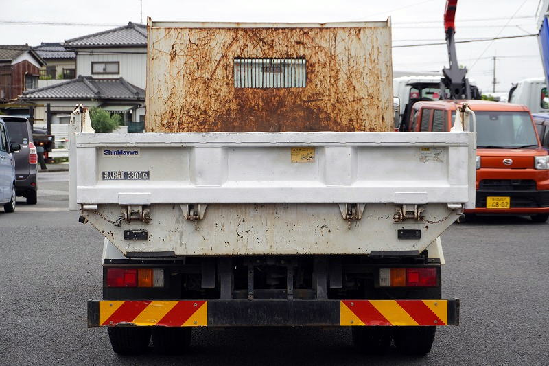 エルフ　「ワイド」　強化　ローダーダンプ　新明和製　三方開　積載３８００ｋｇ　ＥＴＣ　坂道発進補助　ダンプピン　６速ＭＴ！2