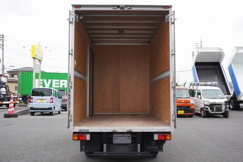 ダイナ　１０尺　アルミバン　積載２０００ｋｇ　サイドドア　ラッシング１段　導風板　９０度ストッパー　バックカメラ　社外ナビ　ＥＴＣ　ＬＥＤヘッドライト　スマートキー　電動パーキングブレーキ　クリアランスソナー　衝突軽減ブレーキ　車線逸脱警報　北村製　ワンオーナー！ＡＴ車！　車検「Ｒ７年１０月まで！」15