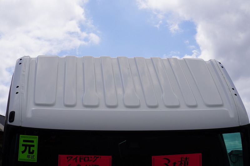 デュトロ　「ワイドロング」　アルミバン　積載３０００ｋｇ　跳ね上げ式　パワーゲート　ラッシング１段　バックカメラ　ＥＴＣ２．０　左電格ミラー　坂道発進補助　ＬＥＤヘッドライト＆フォグランプ　クリアランスソナー　衝突軽減ブレーキ　車線逸脱警報　トランテックス製　６速ＭＴ！14