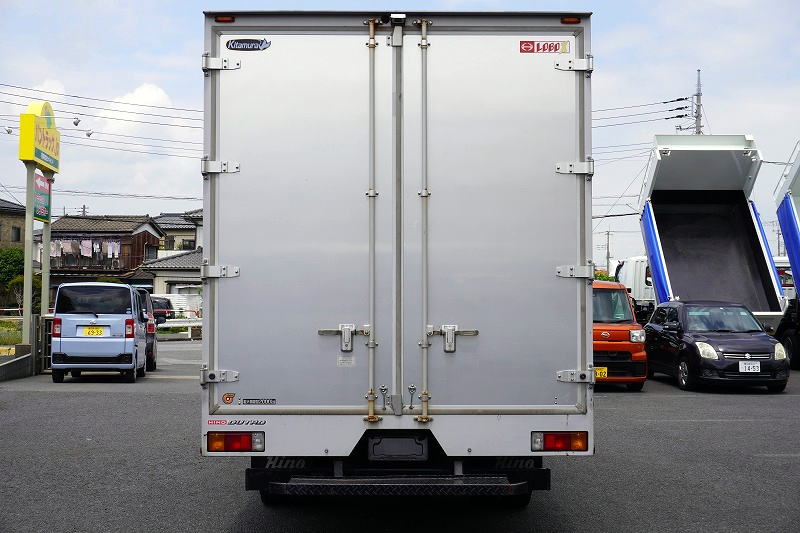 デュトロ　「ワイドロング」　アルミバン　積載２０００ｋｇ　サイドドア　ラッシング３段　バックカメラ　ＥＴＣ２．０　フォグランプ　北村製　５速ＭＴ！2