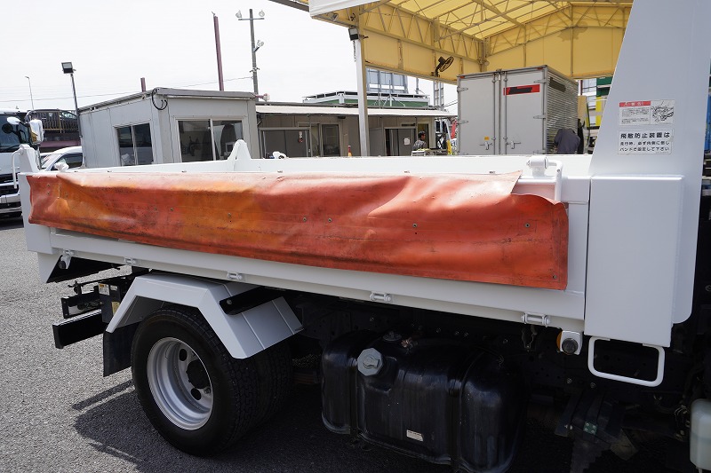 エルフ　「標準幅」　強化　ローダーダンプ　新明和製　三方開　積載３０００ｋｇ　手動コボレーン　ダンプピン　ＥＴＣ　左電格ミラー　ＡＴ車！25