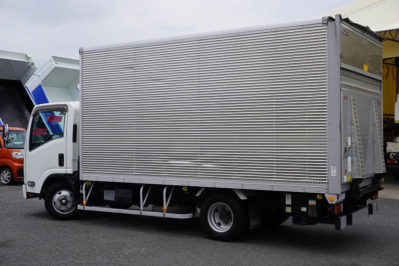 エルフ　「ワイドロング」　アルミバン　積載２０００ｋｇ　跳ね上げ式　パワーゲート　ラッシング２段　バックカメラ　ＥＴＣ　フォグランプ　日本フルハーフ製　ＡＴ車！5