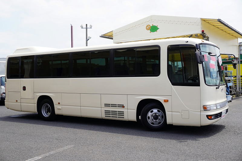 メルファ　送迎バス　５３人乗り　３８座席　立ち席有り　１ドア　折り戸式自動ドア　総輪エアサス　オートエアコン　バックカメラ　ルームラック　ＡＴ車！5