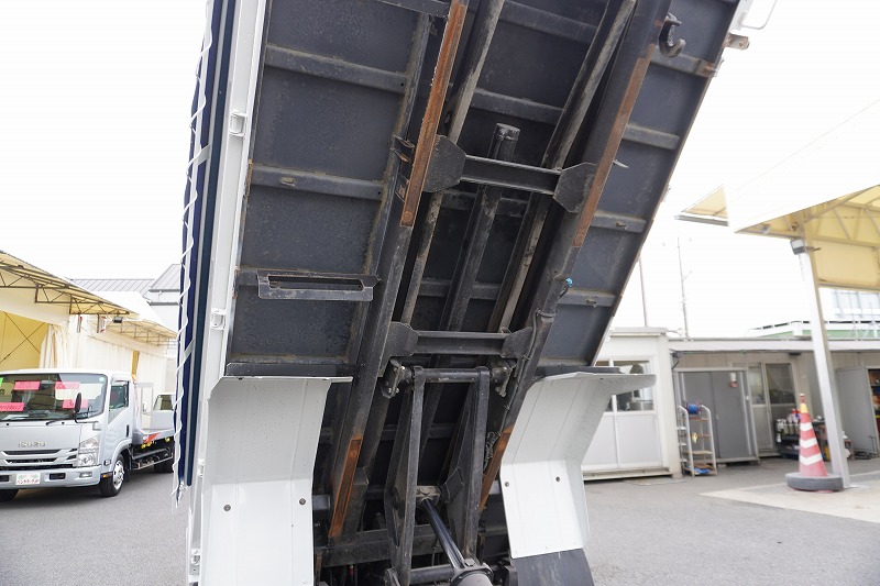 エルフ　「標準幅」　強化　ローダーダンプ　新明和製　三方開　積載３０００ｋｇ　手動コボレーン　スライド用ラジコン　ダンプピン　ＥＴＣ　ＡＴ車！28