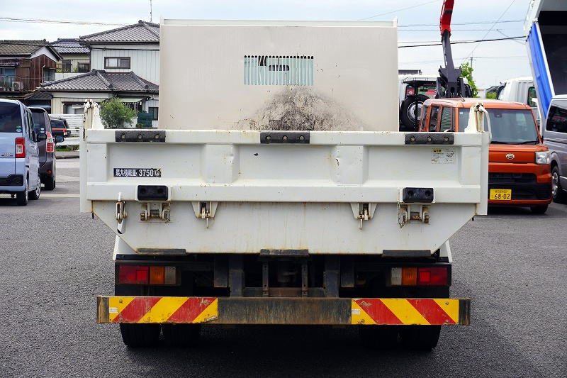 エルフ　「ワイド」　強化　ローダーダンプ　新明和製　一方開　積載３７５０ｋｇ　スライド用ラジコン　ＥＴＣ　ダンプピン　壁面フック３対　ＡＴ車！2