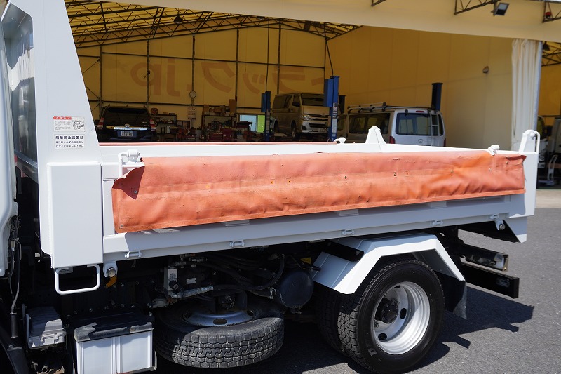 エルフ　「標準幅」　強化　ローダーダンプ　新明和製　三方開　積載３０００ｋｇ　手動コボレーン　ダンプピン　ＥＴＣ　左電格ミラー　坂道発進補助　キーレス　６速ＭＴ！25