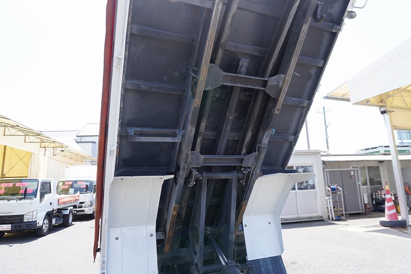 エルフ　「標準幅」　強化　ローダーダンプ　新明和製　三方開　積載３０００ｋｇ　手動コボレーン　ダンプピン　ＥＴＣ　左電格ミラー　ＡＴ車！29