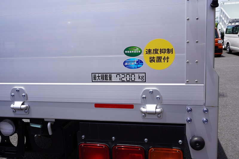 （未使用）　ファイター　増トン　「ワイド　ベッド付き」　５段クレーン　積載７２００ｋｇ　古河ユニック製　６ｍ長　アルミブロック　五方開　ラジコン　フックイン　２．９３ｔ吊　差し違いアウトリガー　坂道発進補助　アルミホイール　衝突軽減ブレーキ　車線逸脱警報　６速ＭＴ！　車検「Ｒ８年２月まで！」18