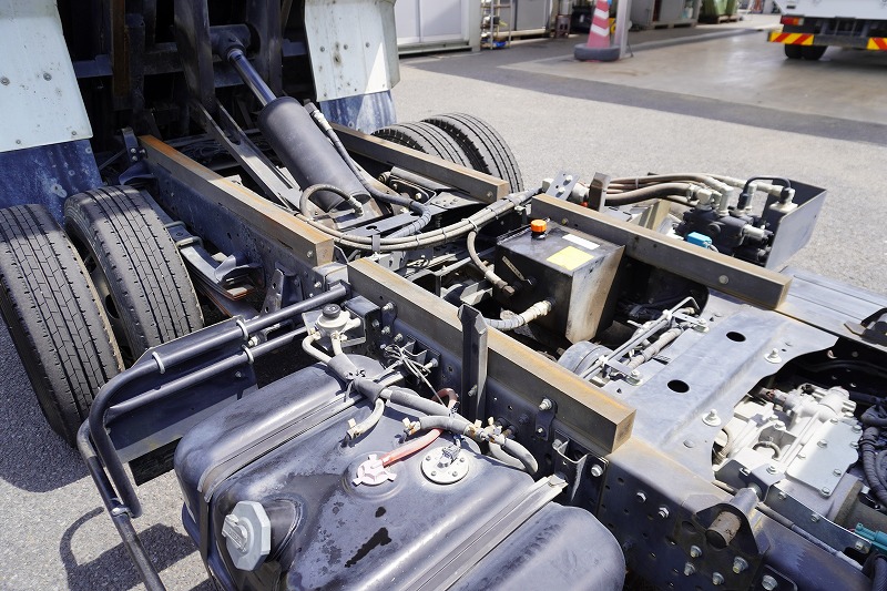 エルフ　「ワイド」　強化　ローダーダンプ　新明和製　一方開　積載３７５０ｋｇ　スライド用ラジコン　ＥＴＣ　ダンプピン　壁面フック３対　ＡＴ車！30