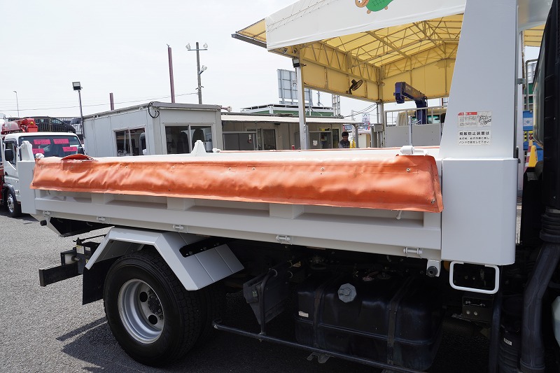 エルフ　「ワイド」　強化　ローダーダンプ　新明和製　三方開　積載３７５０ｋｇ　手動コボレーン　左電格ミラー　ＥＴＣ　ダンプピン　ＡＴ車！25