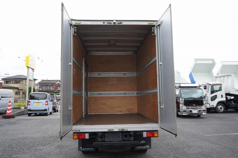 ダイナ　１０尺　アルミバン　積載２０００ｋｇ　サイドドア　ラッシング２段　床フック３対　９０度ストッパー　バックカメラ　ＥＴＣ　左電格ミラー　ＬＥＤヘッドライト　スマートキー　電動パーキングブレーキ　トヨタ車体製　ワンオーナー！ＡＴ車！19