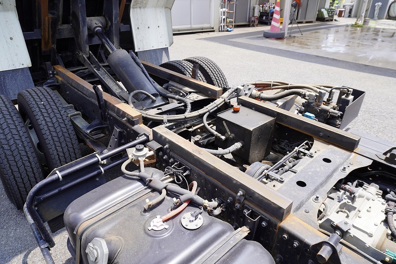 エルフ　「ワイド」　強化　ローダーダンプ　新明和製　一方開　積載３８００ｋｇ　スライド用ラジコン　ＥＴＣ　ダンプピン　ＡＴ車！26