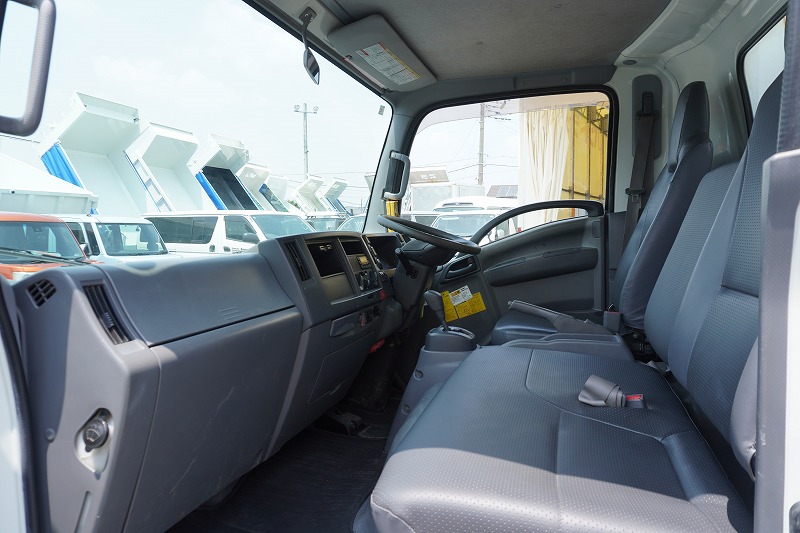 エルフ　「ワイド」　強化　ローダーダンプ　新明和製　一方開　積載３８００ｋｇ　スライド用ラジコン　ＥＴＣ　ダンプピン　ＡＴ車！35