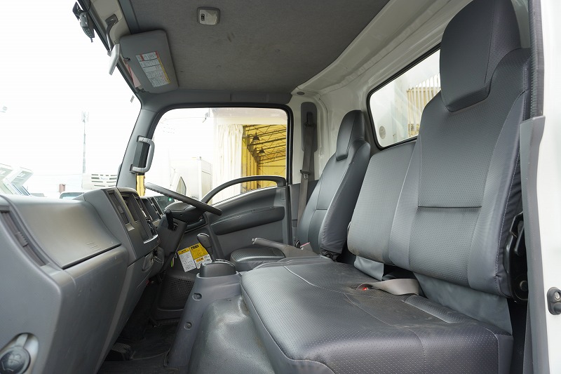 エルフ　「ワイド」　強化　ローダーダンプ　新明和製　一方開　積載３７５０ｋｇ　スライド用ラジコン　ＥＴＣ　ダンプピン　ＡＴ車！37