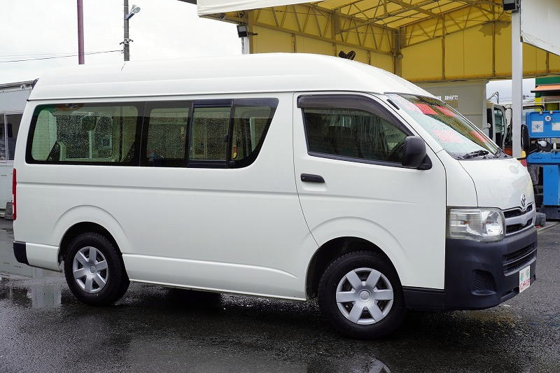 ハイエース　ロング　ＤＸ　４ドア　「ハイルーフ」　ガソリン車　３人乗り　トヨタ車体製パワーゲート　荷台板張り　ＥＴＣ　小窓　ワンオーナー！ＡＴ車！5