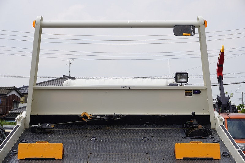 デュトロ　「ワイド超ロング」　セーフティーローダー　一般用　古河ユニック製　積載３７５０ｋｇ　ウインチ　ラジコン　油圧リアゲート　三方開　床フック　バックカメラ　左電格ミラー　坂道発進補助　フォグランプ　ワンオーナー！６速ＭＴ！低走行！15