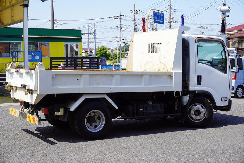 エルフ　「ワイド」　強化　ローダーダンプ　新明和製　一方開　積載３８００ｋｇ　スライド用ラジコン　ＥＴＣ　ダンプピン　ＡＴ車！6