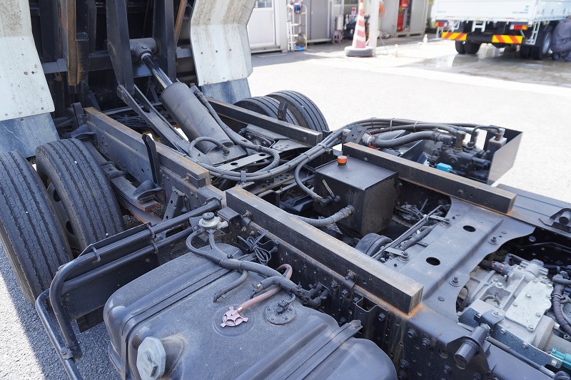 エルフ　「ワイド」　強化　ローダーダンプ　新明和製　一方開　積載３８００ｋｇ　スライド用ラジコン　ＥＴＣ　ダンプピン　ＡＴ車！25