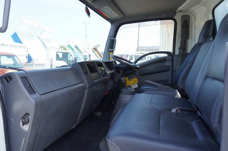 エルフ　「ワイド」　強化　ローダーダンプ　新明和製　一方開　積載３８００ｋｇ　スライド用ラジコン　ＥＴＣ　ダンプピン　ＡＴ車！36