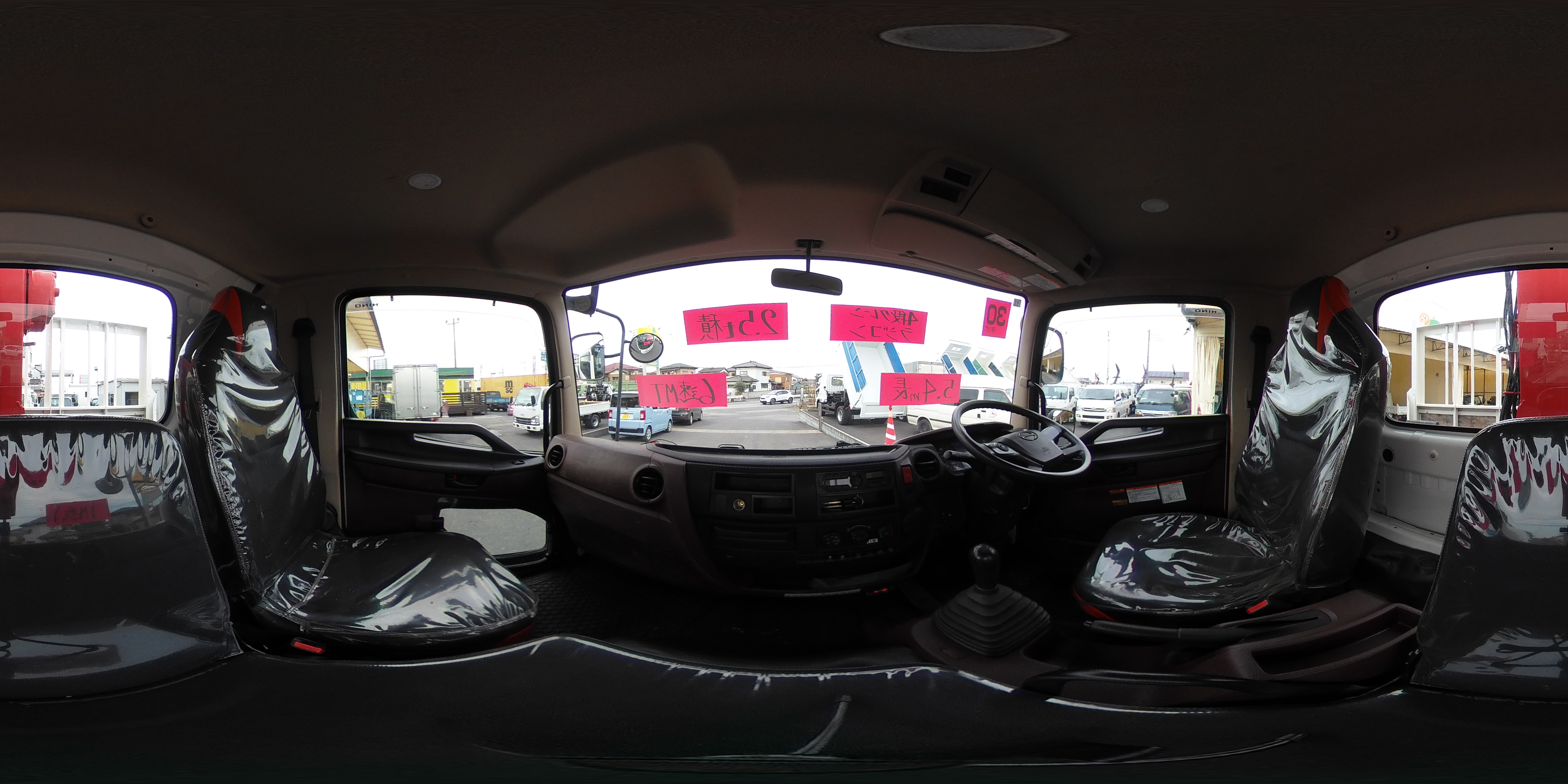 レンジャー　４トン　「標準幅　ベッドレス」　４段クレーン　積載２５００ｋｇ　古河ユニック製　５．４ｍ長　ラジコン　フックイン　２．９３ｔ吊　セイコーラック　ロープ穴３対　坂道発進補助　メッキホイールライナー　ＥＴＣ　衝突軽減ブレーキ　車線逸脱警報　６速ＭＴ！0