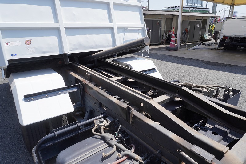 エルフ　「ワイド」　強化　ローダーダンプ　新明和製　一方開　積載３８００ｋｇ　スライド用ラジコン　ＥＴＣ　ダンプピン　ＡＴ車！23