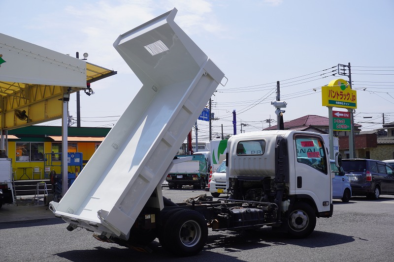 エルフ　「ワイド」　強化　ローダーダンプ　新明和製　一方開　積載３８００ｋｇ　スライド用ラジコン　ＥＴＣ　ダンプピン　ＡＴ車！29