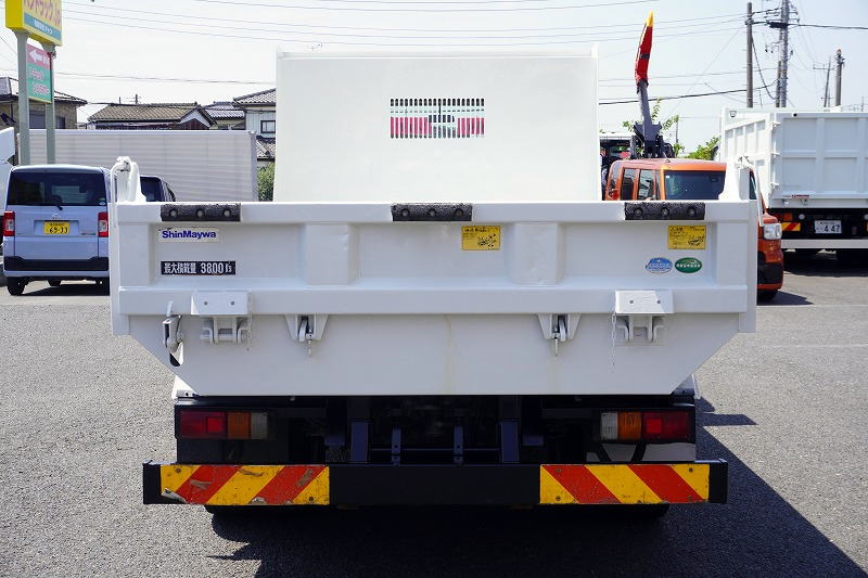 エルフ　「ワイド」　強化　ローダーダンプ　新明和製　一方開　積載３８００ｋｇ　ＥＴＣ　ダンプピン　ＡＴ車！2