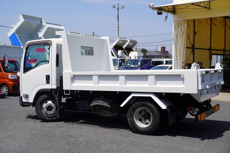 エルフ　「ワイド」　強化　ローダーダンプ　新明和製　一方開　積載３８００ｋｇ　ＥＴＣ　ダンプピン　ＡＴ車！5
