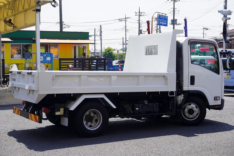 エルフ　「ワイド」　強化　ローダーダンプ　新明和製　一方開　積載３８００ｋｇ　ＥＴＣ　ダンプピン　ＡＴ車！6