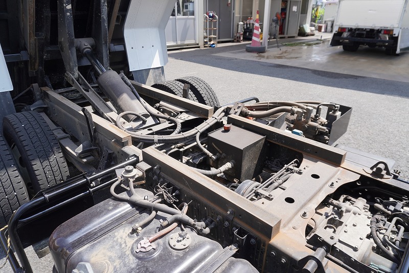 エルフ　「ワイド」　強化　ローダーダンプ　新明和製　一方開　積載３８００ｋｇ　ＥＴＣ　ダンプピン　ＡＴ車！38