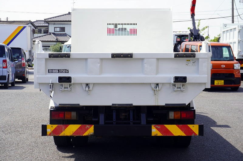 エルフ　「ワイド」　強化　ローダーダンプ　新明和製　一方開　積載３７５０ｋｇ　スライド用ラジコン　ＥＴＣ　ダンプピン　壁面フック３対　ＡＴ車！2