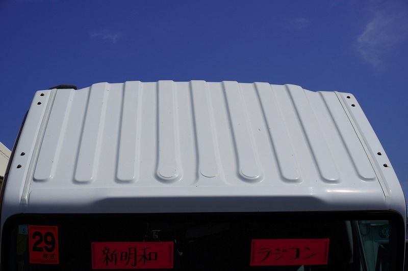 エルフ　「ワイド」　強化　ローダーダンプ　新明和製　一方開　積載３７５０ｋｇ　スライド用ラジコン　ＥＴＣ　ダンプピン　壁面フック３対　ＡＴ車！10