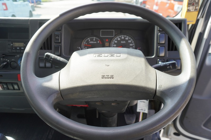 エルフ　「ワイド」　強化　ローダーダンプ　新明和製　一方開　積載３８００ｋｇ　スライド用ラジコン　ＥＴＣ　ダンプピン　ＡＴ車！26