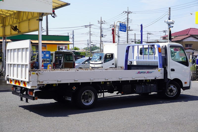 デュトロ　「ワイド超ロング」　セーフティーローダー　一般用　タダノ製　積載３５００ｋｇ　ウインチ　ラジコン　床フック１０対　三方開　フォグランプ　スマートキー　電動パーキングブレーキ　左電格ミラー　ＥＴＣ　ＡＴ車！6