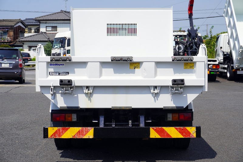 エルフ　「ワイド」　強化　ローダーダンプ　新明和製　一方開　積載３８００ｋｇ　スライド用ラジコン　ＥＴＣ　ダンプピン　ＡＴ車！2