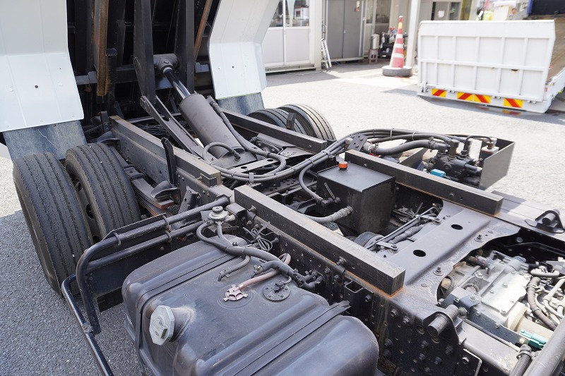 エルフ　「ワイド」　強化　ローダーダンプ　新明和製　一方開　積載３８００ｋｇ　スライド用ラジコン　ＥＴＣ　ダンプピン　ＡＴ車！26