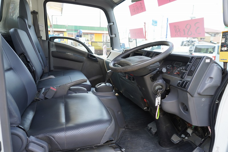 エルフ　「ワイド」　強化　ローダーダンプ　新明和製　一方開　積載３８００ｋｇ　スライド用ラジコン　ＥＴＣ　ダンプピン　ＡＴ車！35