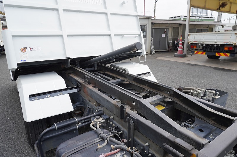 エルフ　「ワイド」　強化　ローダーダンプ　新明和製　一方開　積載３７５０ｋｇ　スライド用ラジコン　ＥＴＣ　ダンプピン　壁面フック３対　ＡＴ車！26