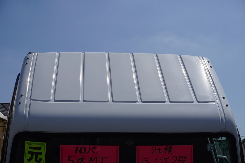 キャンター　１０尺　アルミバン　積載２０００ｋｇ　サイドドア　跳ね上げ式　オートターン式垂直パワーゲート　ラッシング２段　バックカメラ　ＥＴＣ　左電格ミラー　坂道発進補助　フォグランプ　衝突軽減ブレーキ　車線逸脱警報　パブコ製　５速ＭＴ！希少車！！16
